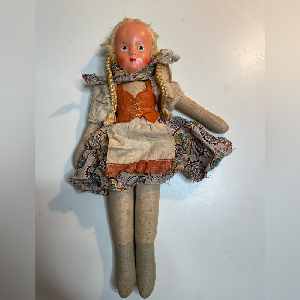 Vintage 1949’- Early 1950’s Soft Doll